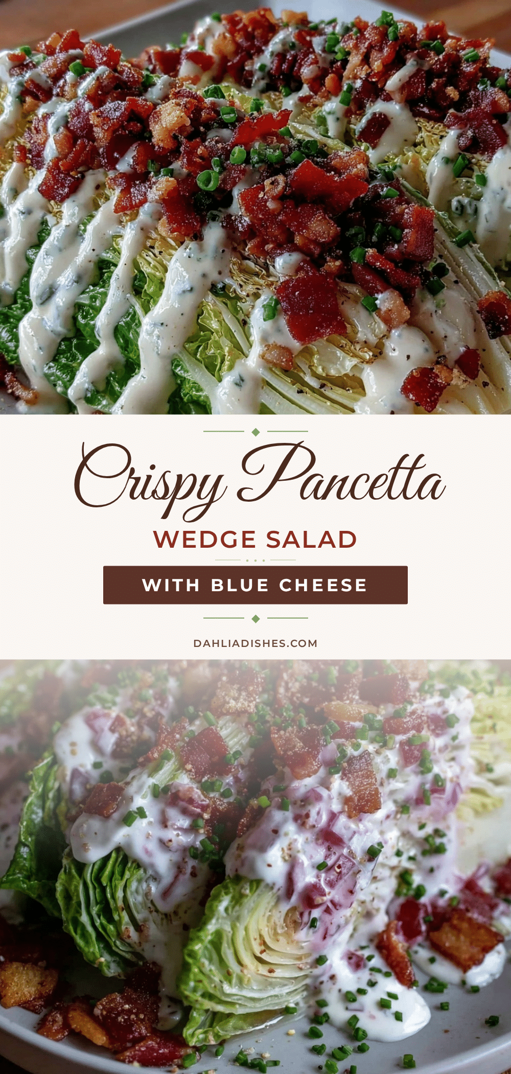steakhouse-style wedge salad recipe
