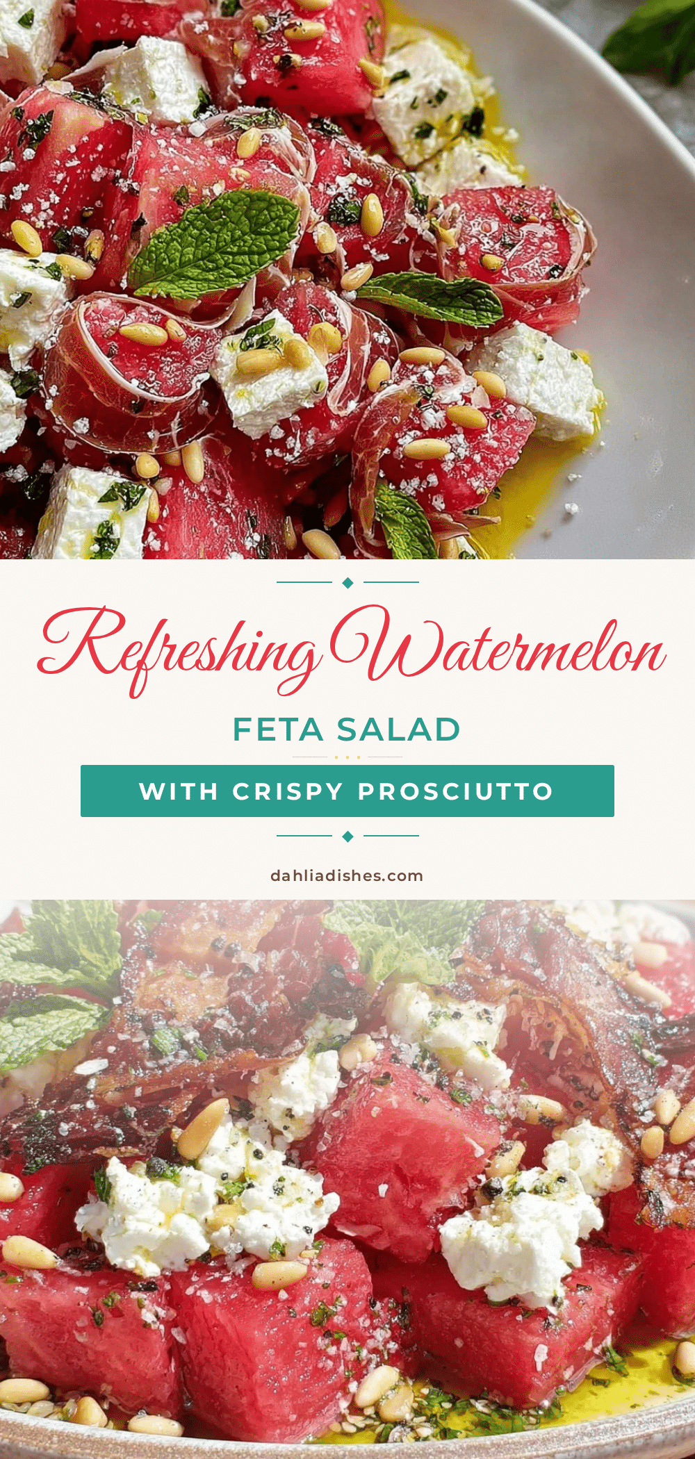 watermelon feta salad recipe