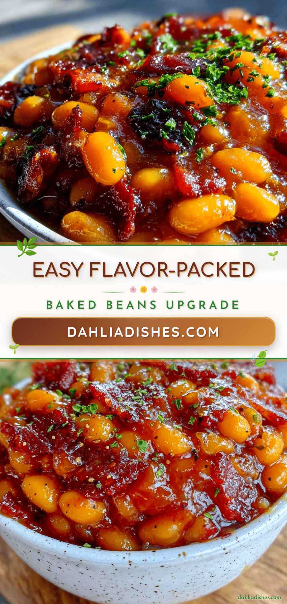 baked beans with crispy bacon recipe