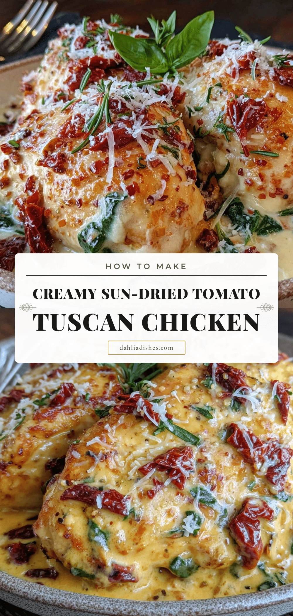 creamy tuscan chicken recipe