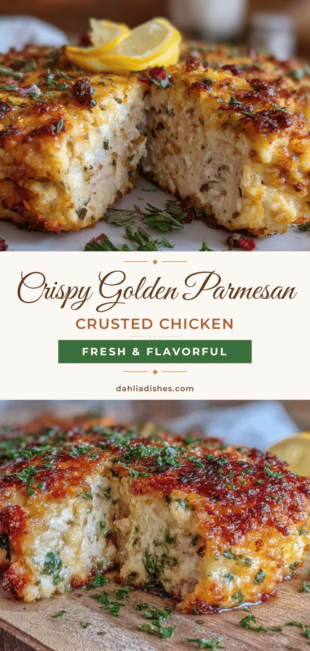 crispy parmesan crusted chicken breast recipe
