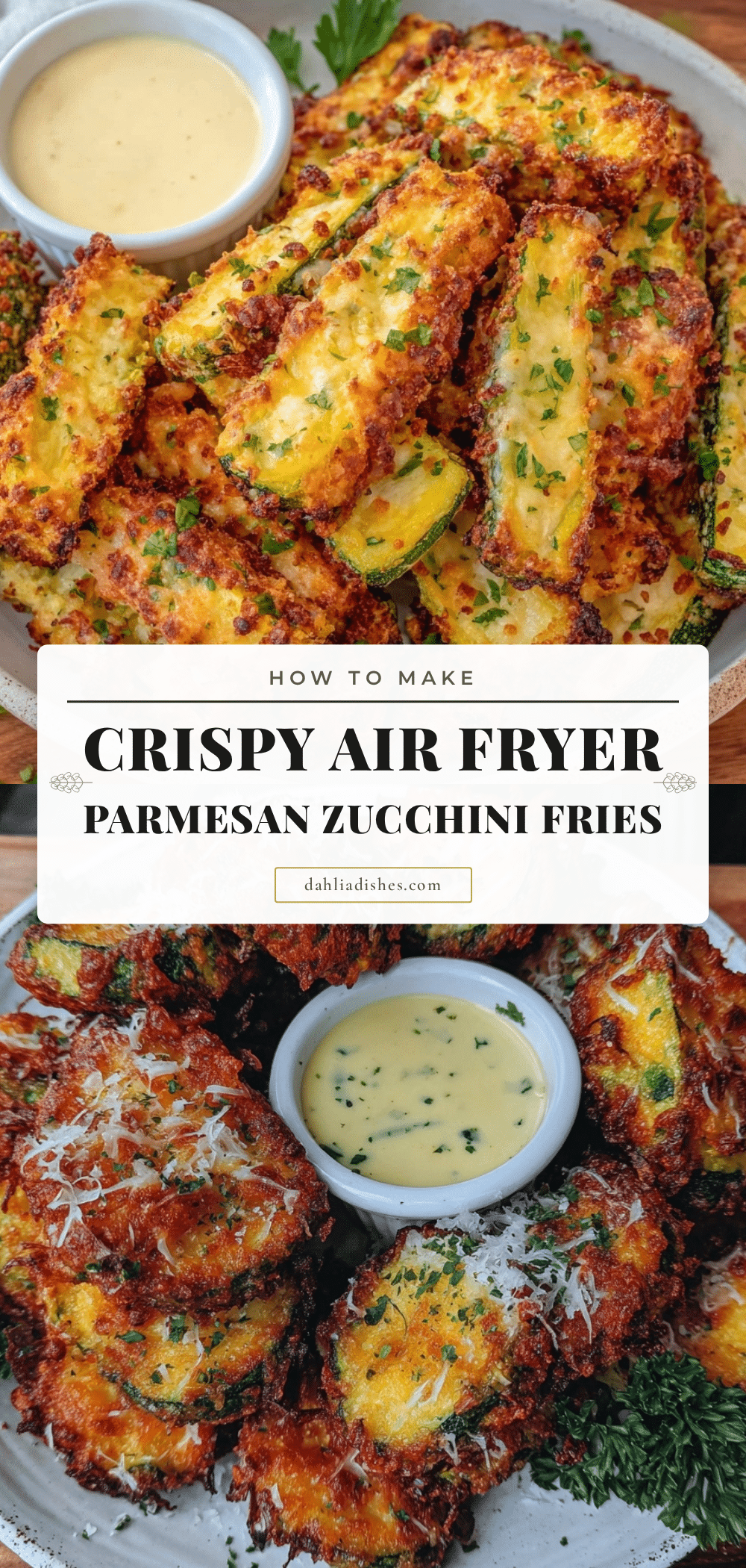 crispy parmesan zucchini fries air fryer recipe recipe
