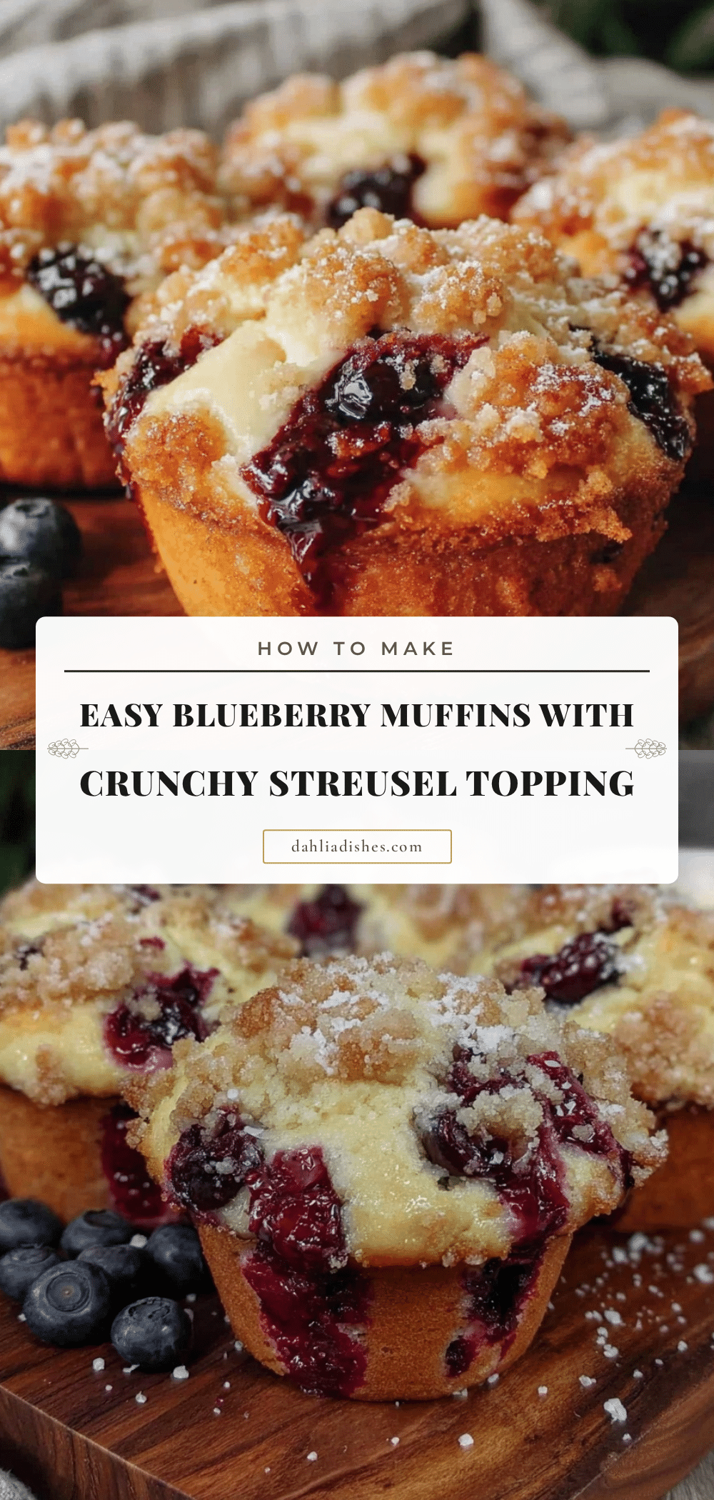 easy blueberry muffins recipe