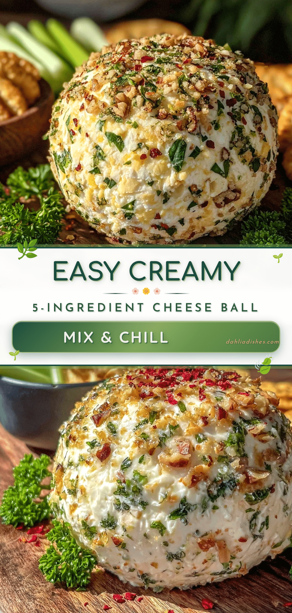 easy creamy cheese ball recipe