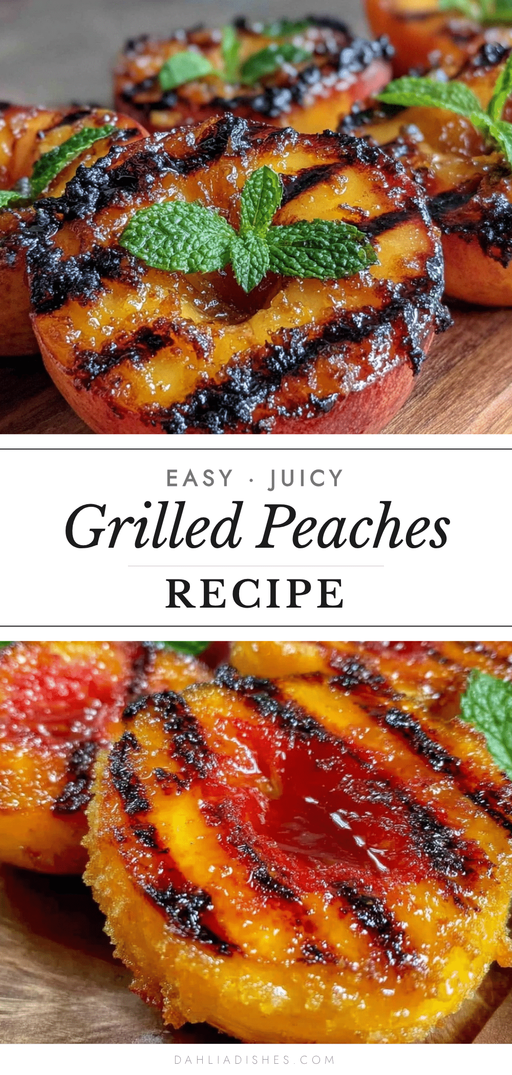 easy grilled peaches recipe recipe