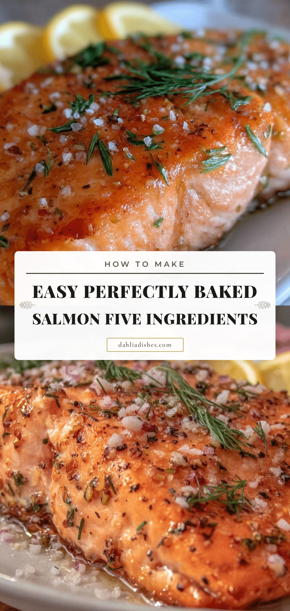 easy simple baked salmon recipe