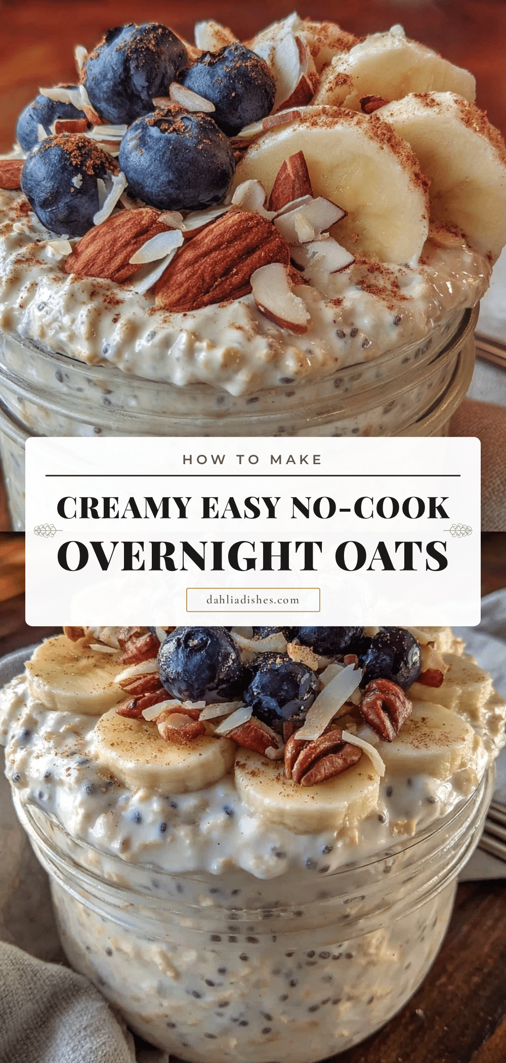 easy simple overnight oats recipe