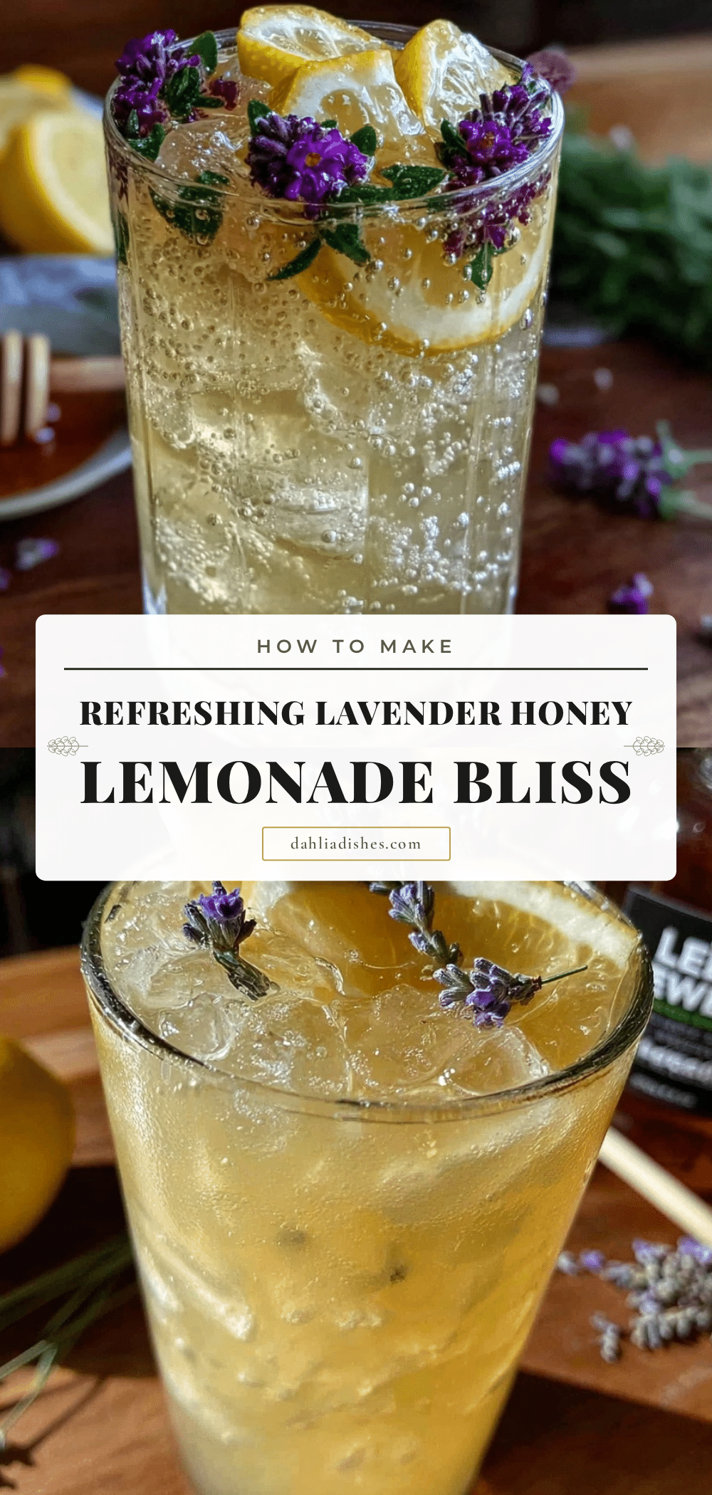 fresh lavender honey lemonade recipe