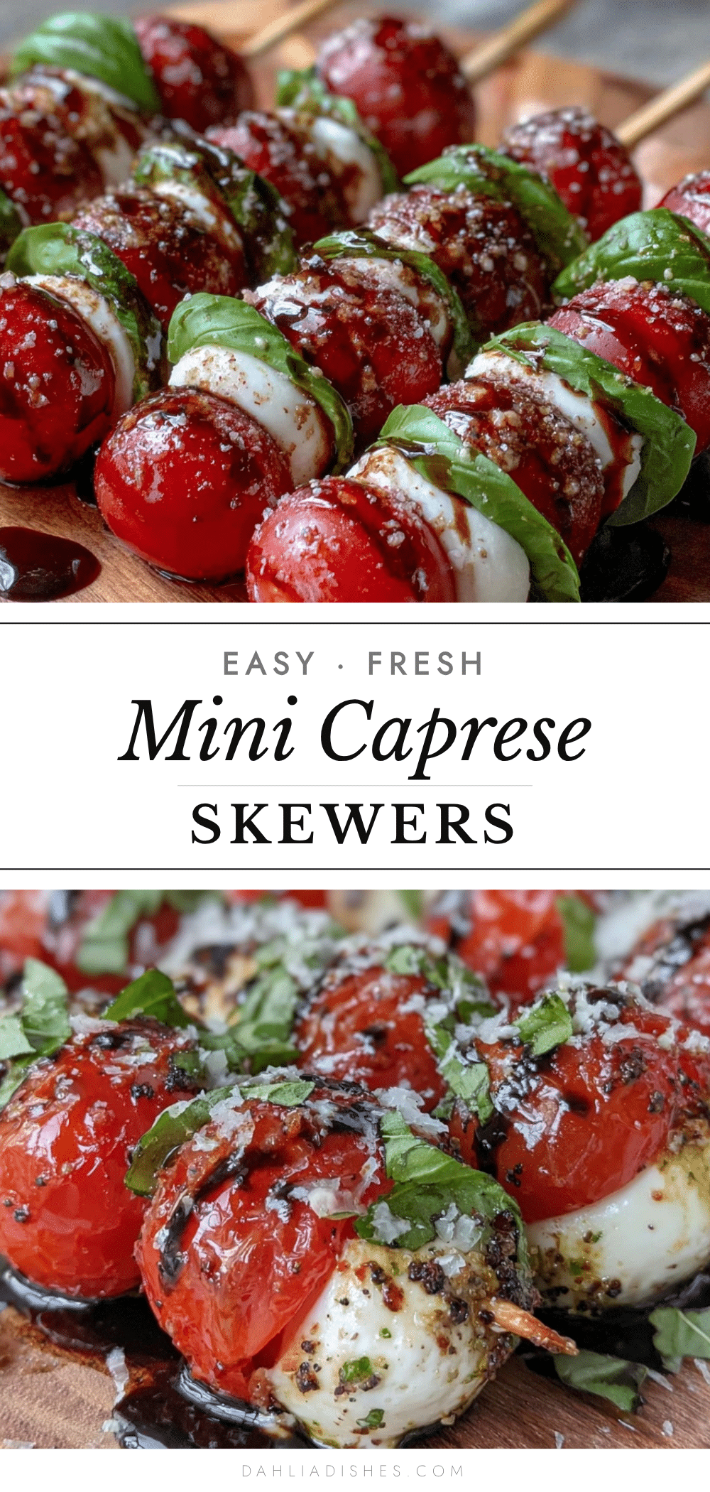 fresh mini caprese skewers recipe