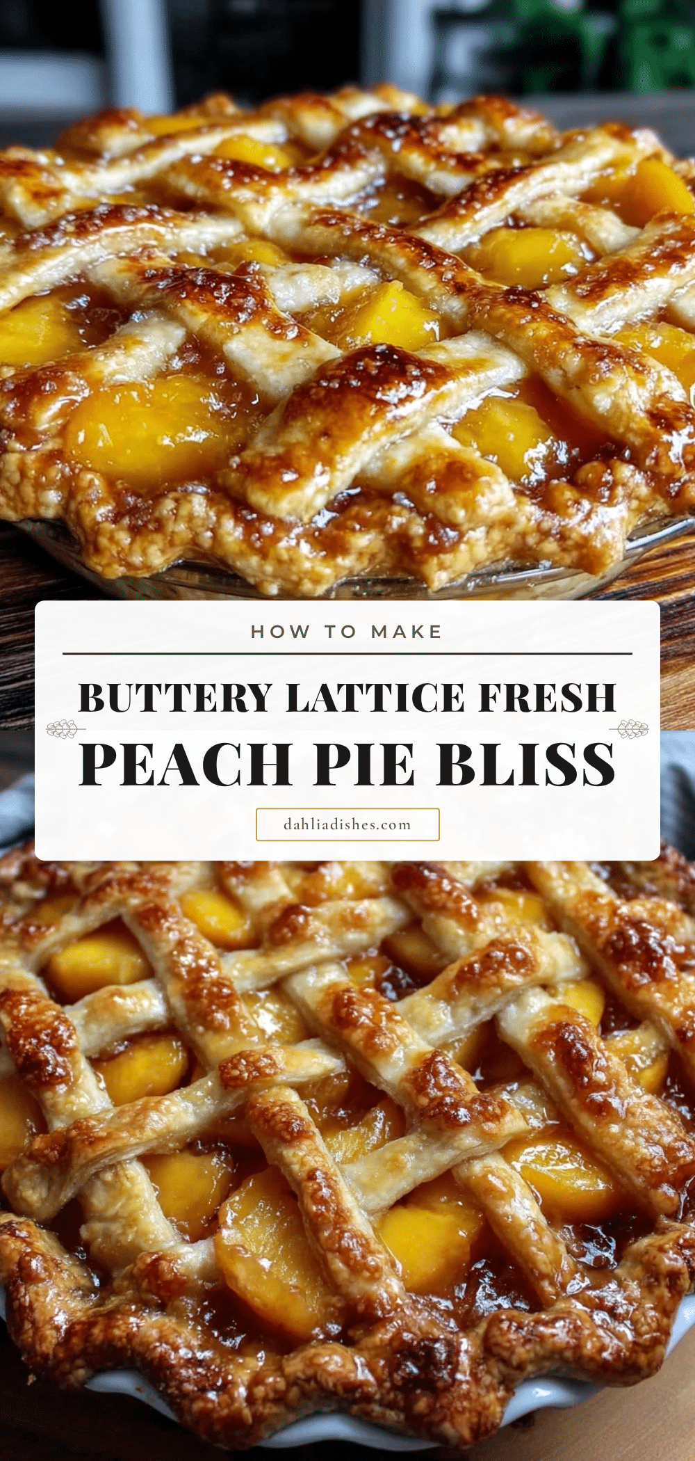 fresh peach pie recipe
