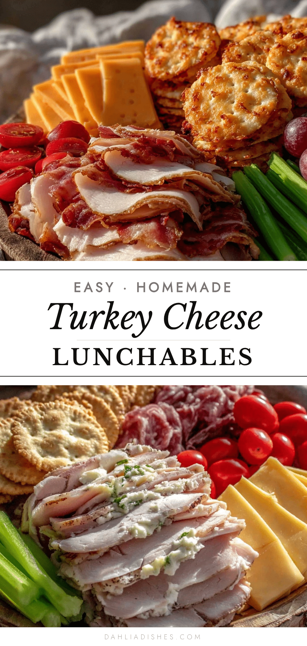 homemade turkey cheese lunchables recipe
