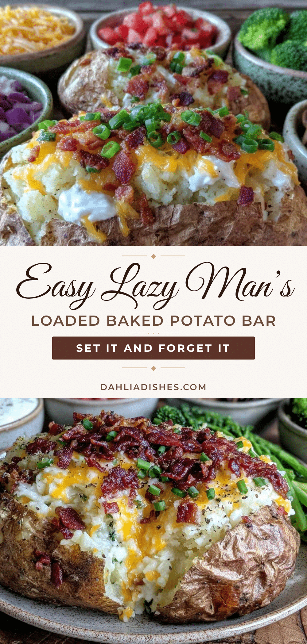 loaded baked potato bar recipe