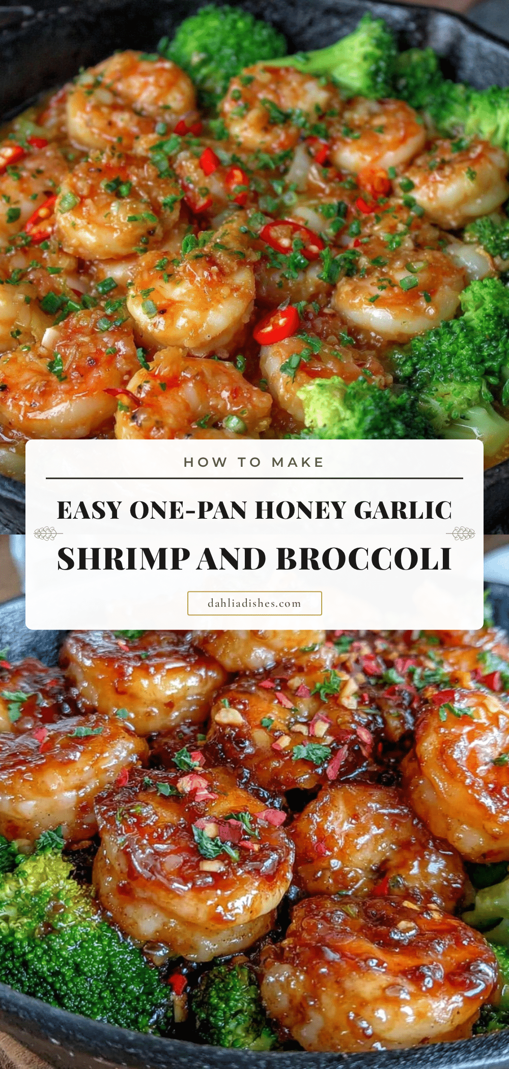 one-pan honey garlic shrimp recipe