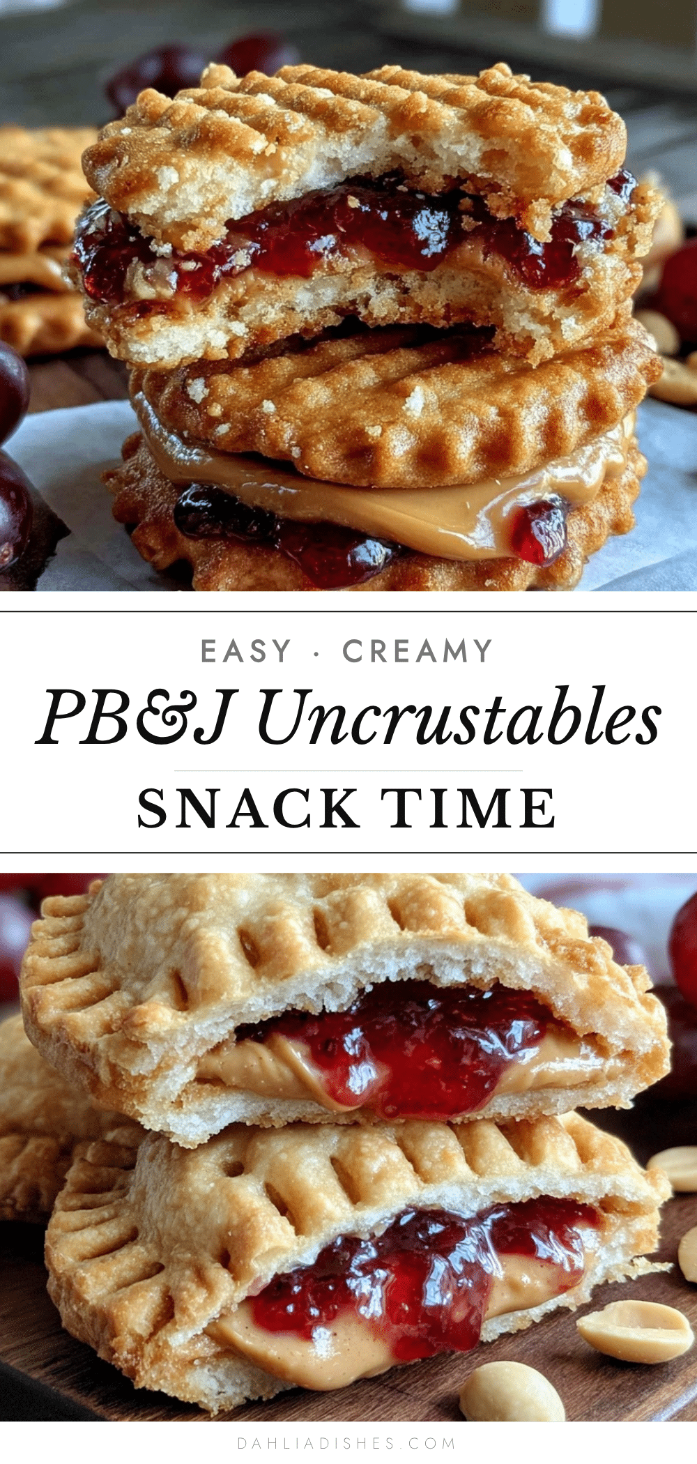 PB&J Uncrustables recipe recipe