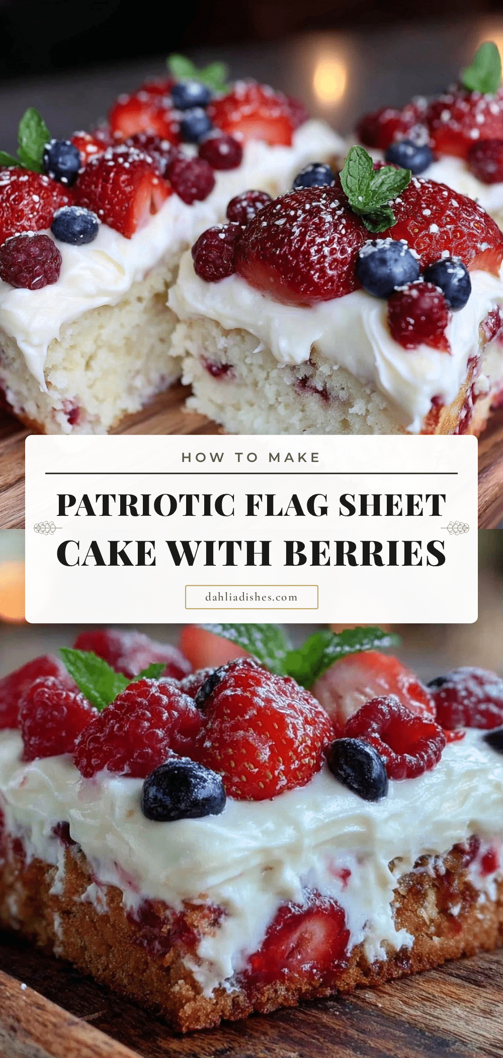 perfect flag sheet cake recipe