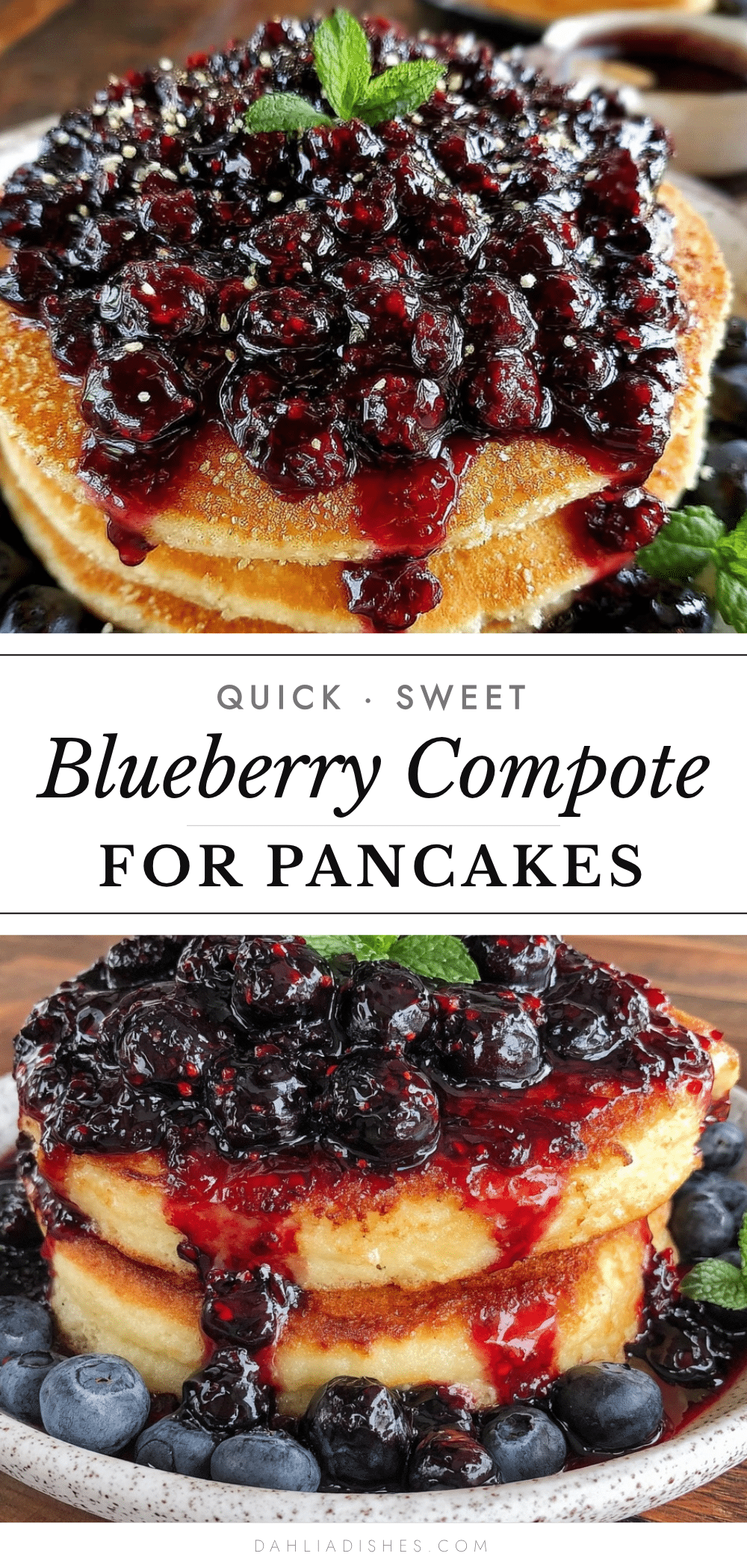 quick blueberry compote recipe