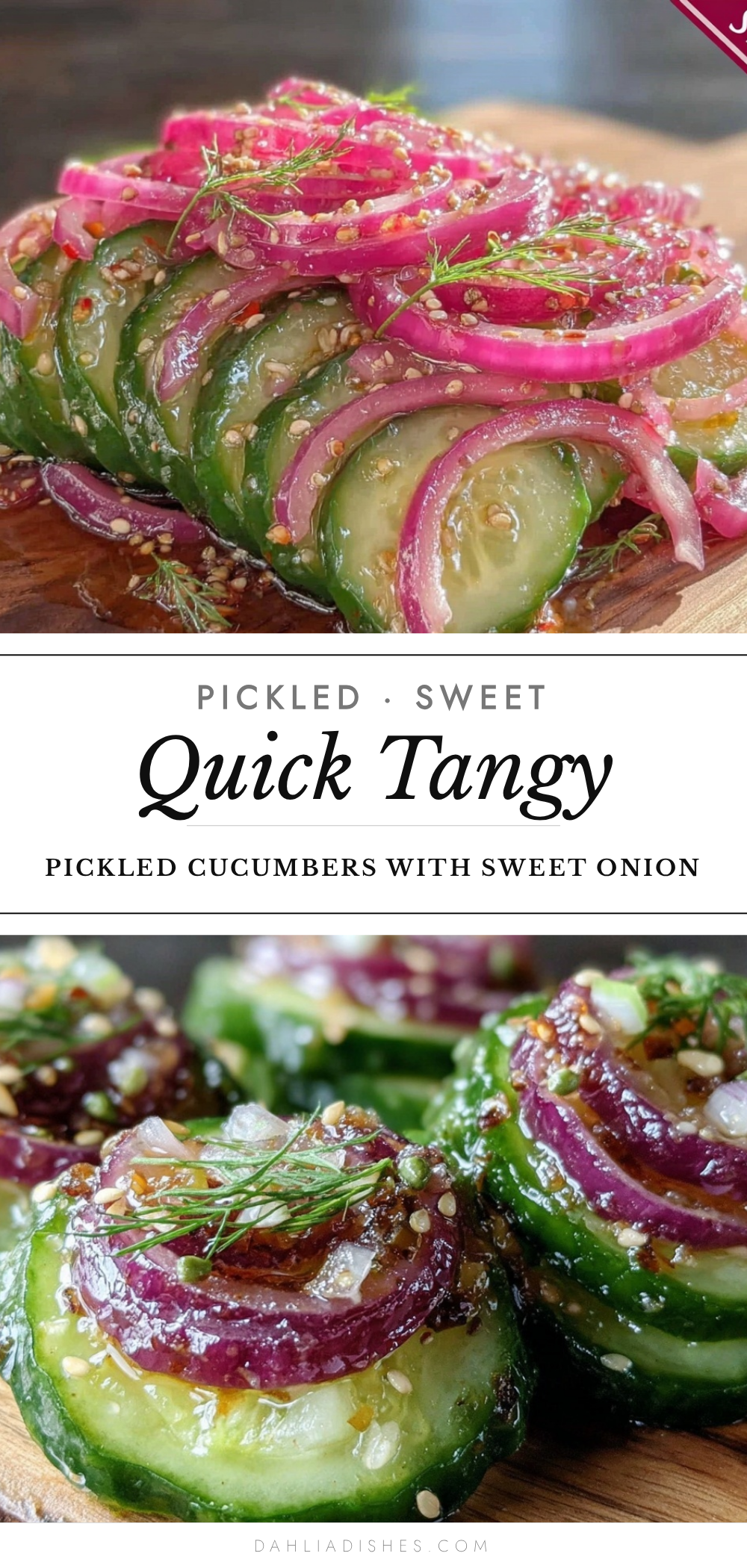quick pickled cucumbers recipe