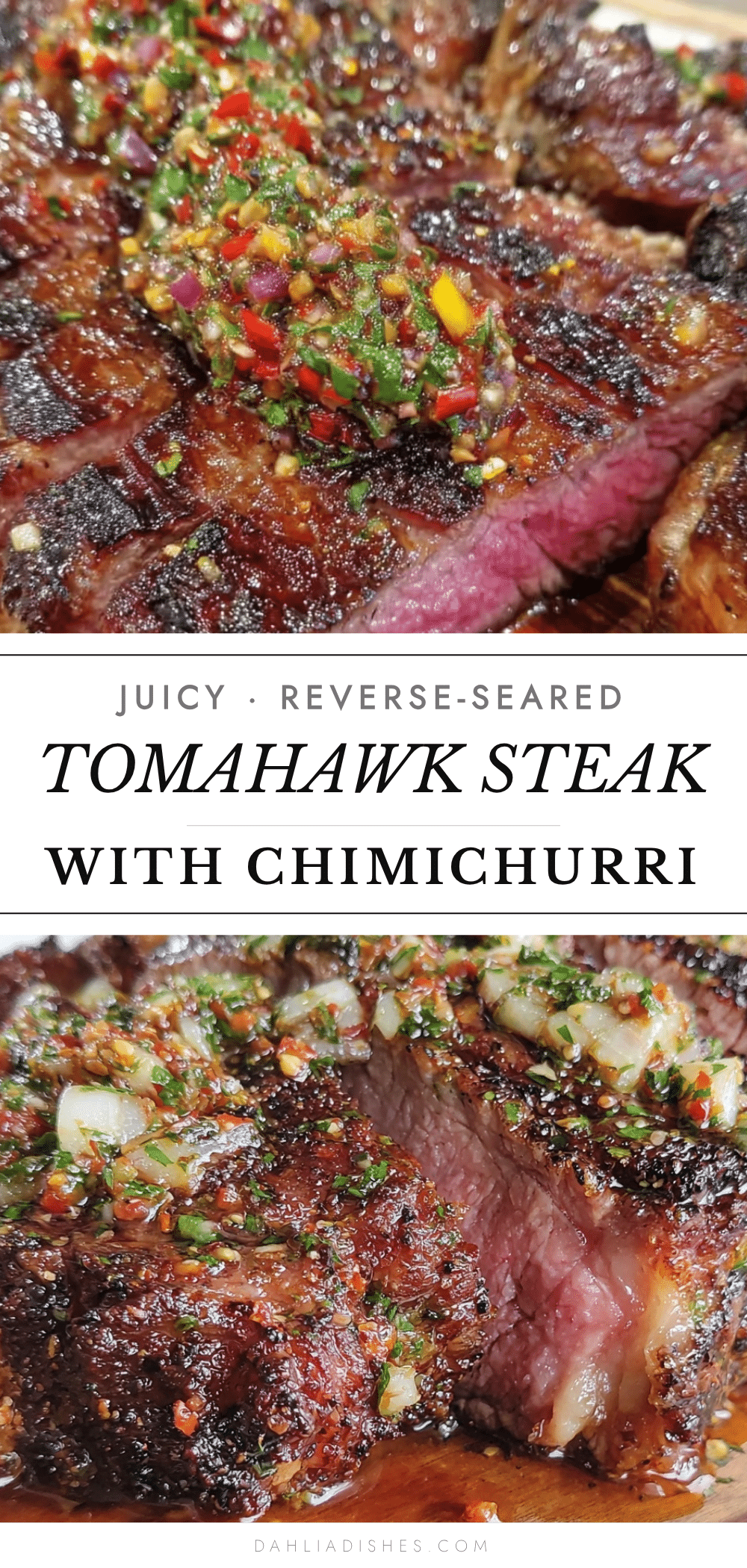 reverse-seared tomahawk steak recipe