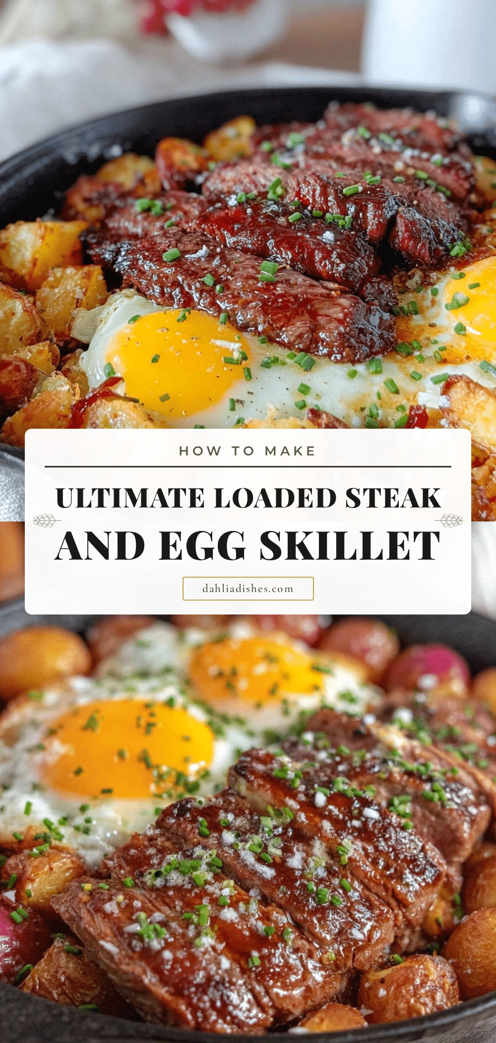 savory loaded breakfast skillet recipe