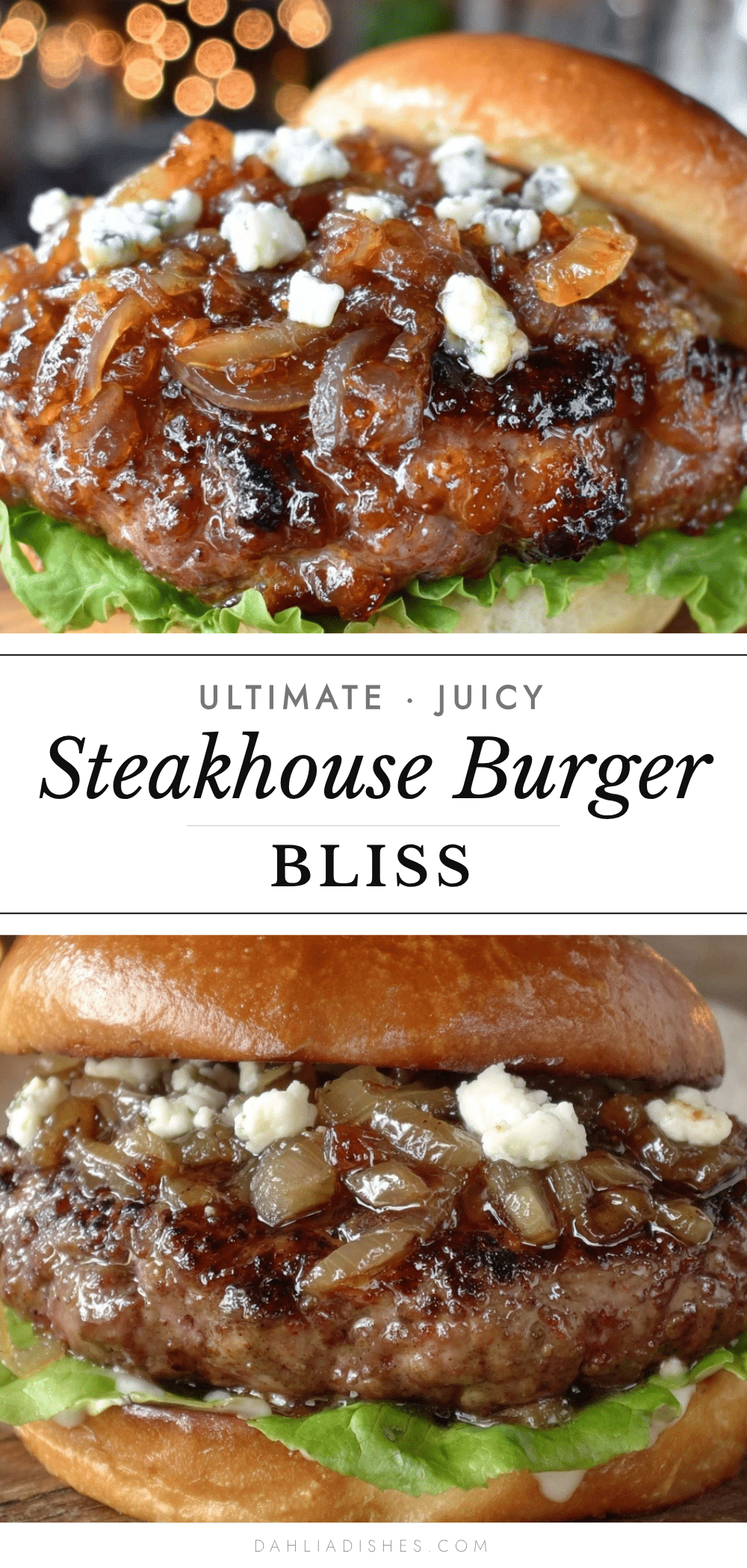 ultimate steakhouse burger recipe