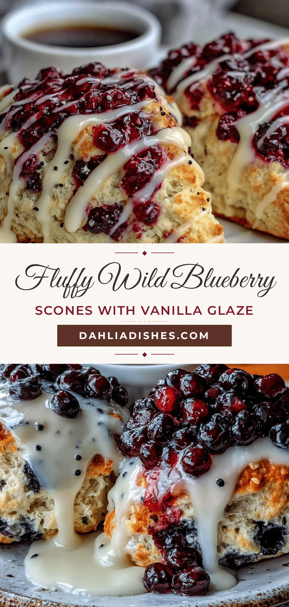 wild blueberry scones recipe
