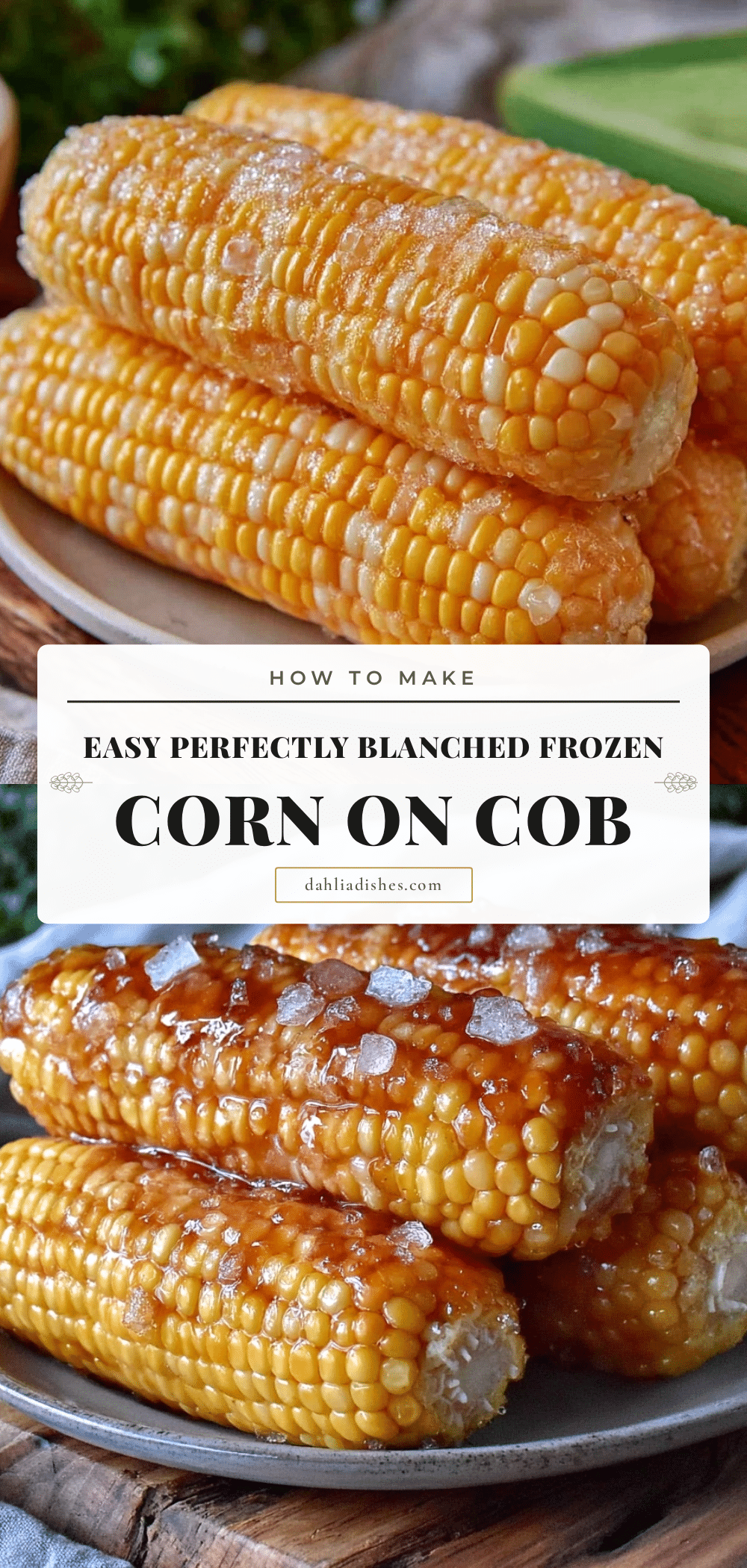 blanched corn on the cob for freezing recipe