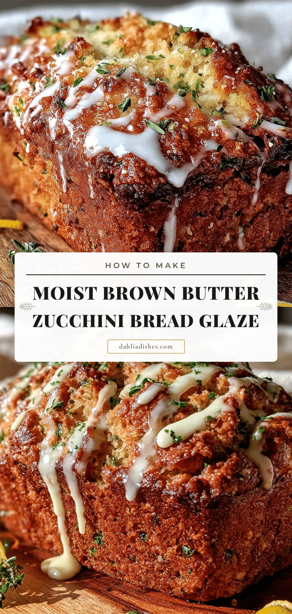 brown butter zucchini bread recipe