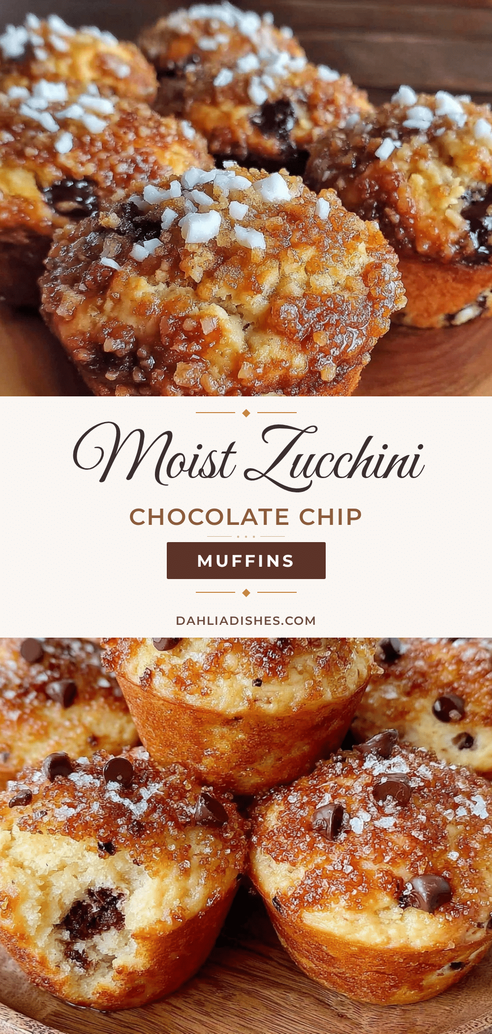 cozy zucchini chocolate chip muffins recipe
