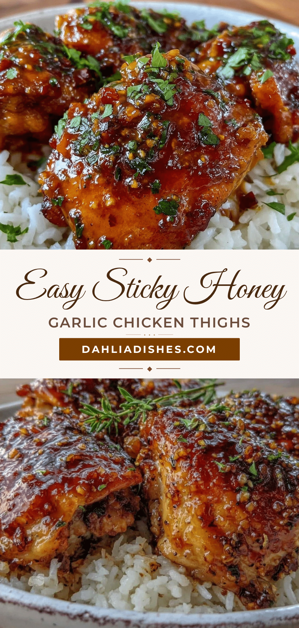 crockpot honey garlic chicken thighs recipe