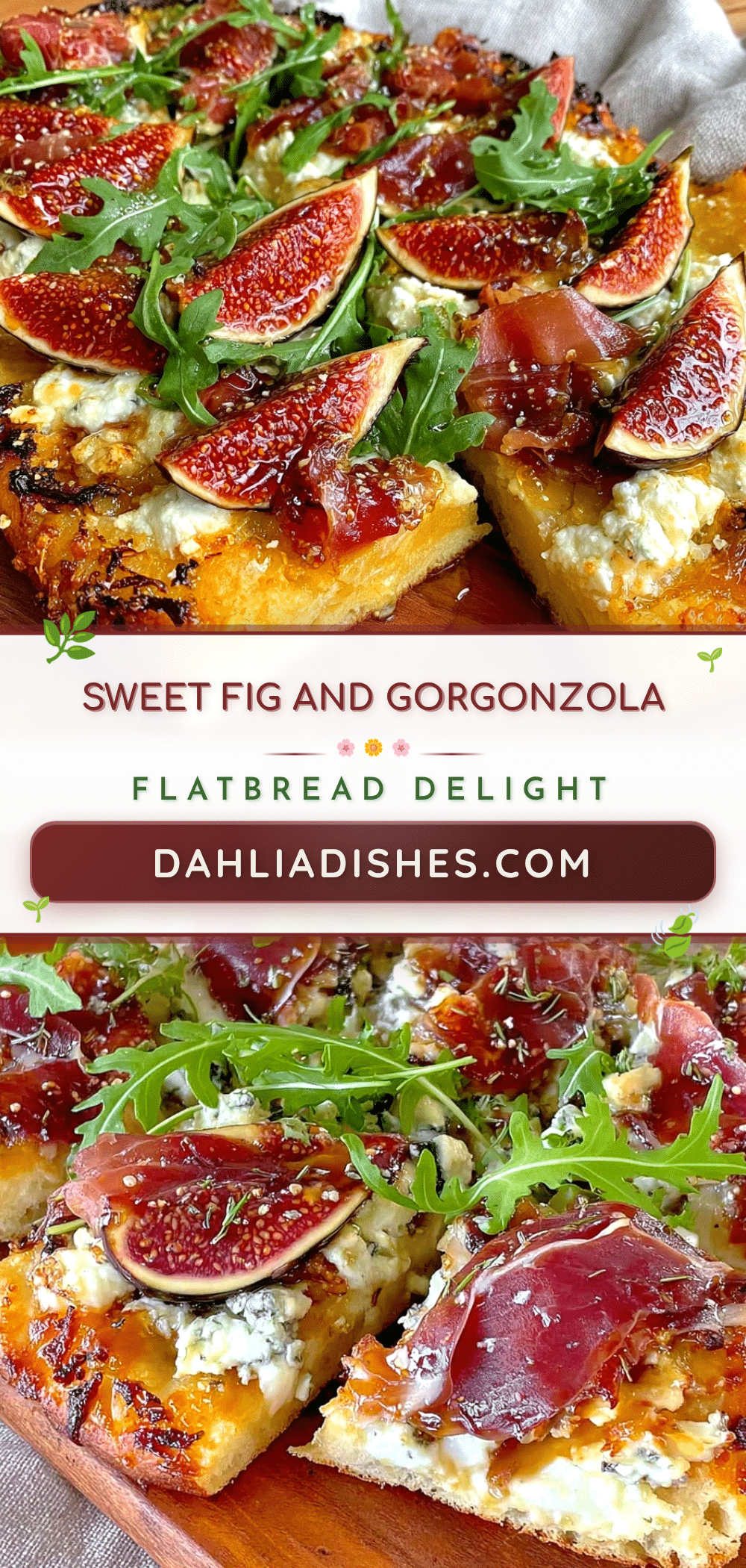 fig gorgonzola flatbread recipe