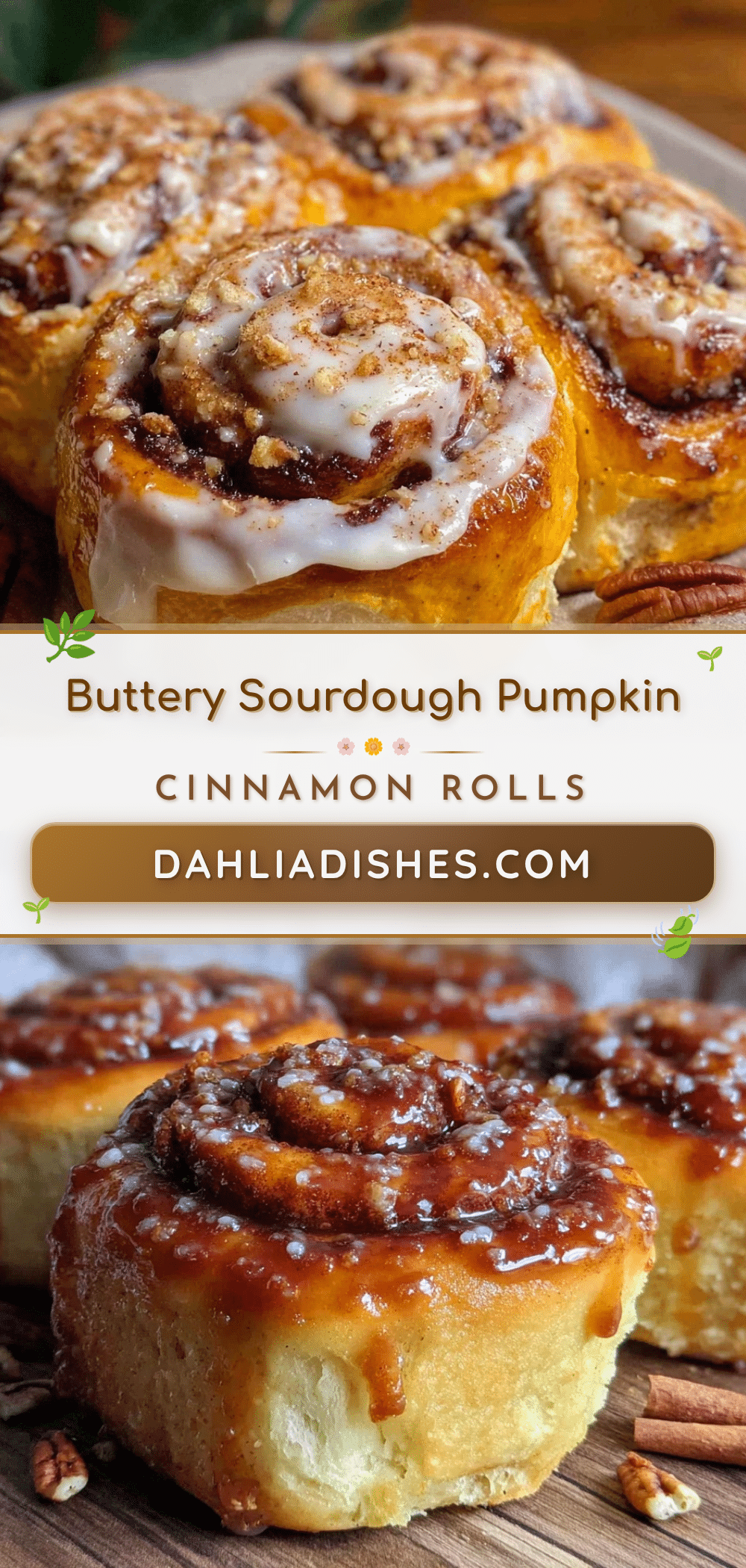 sourdough pumpkin cinnamon rolls recipe