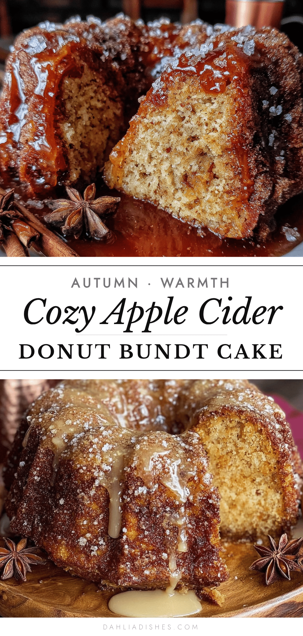 apple cider donut bundt cake recipe