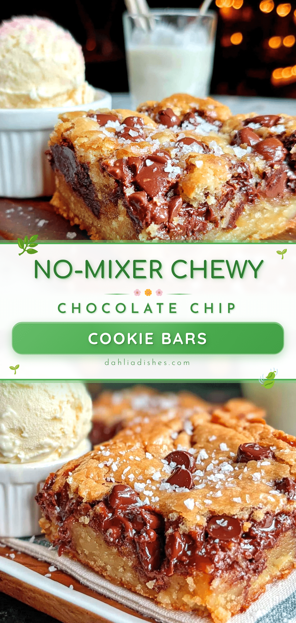 chocolate chip cookie bars recipe