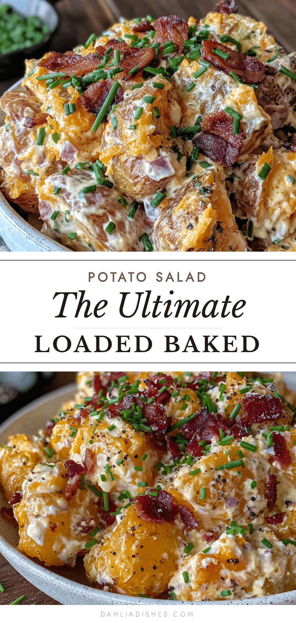 creamy loaded baked potato salad recipe