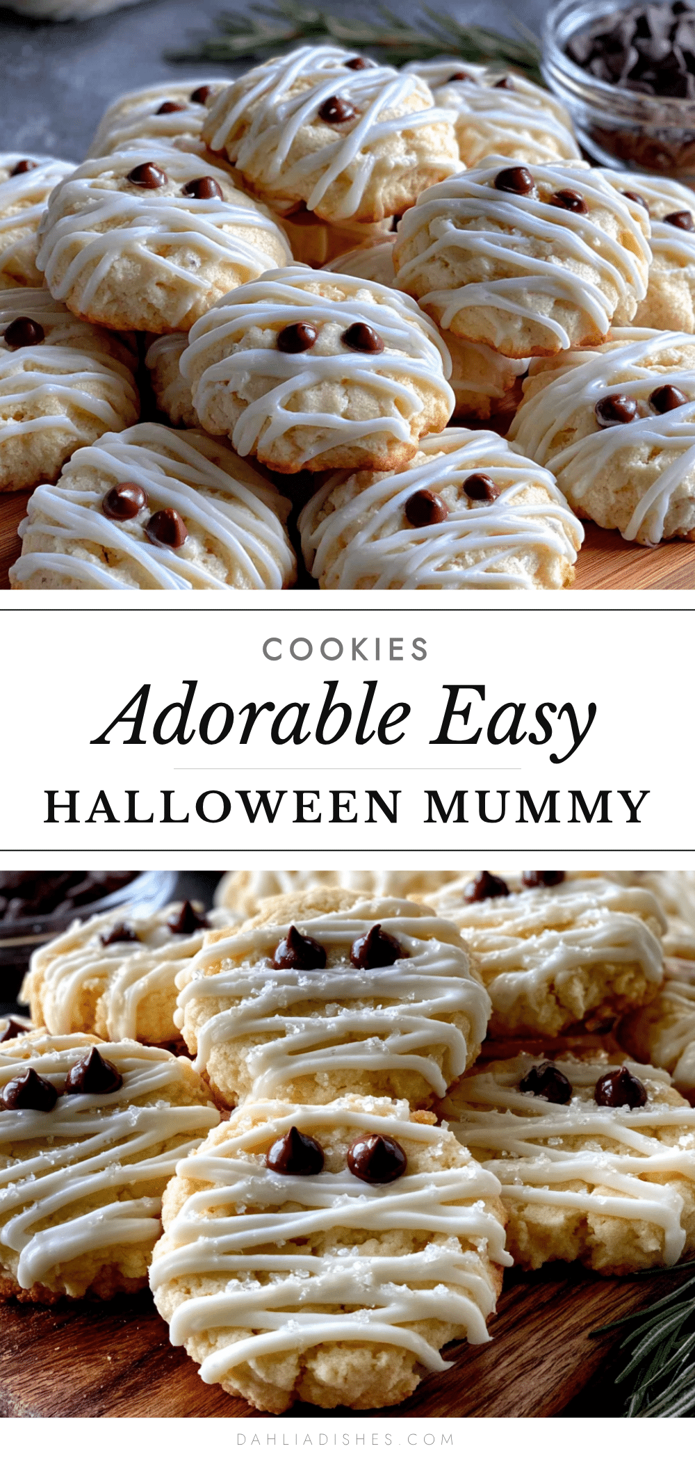 halloween mummy sugar cookies recipe