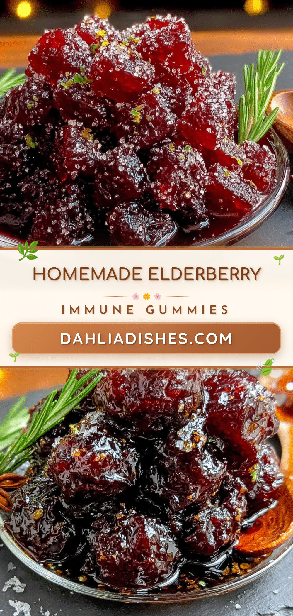 homemade elderberry gummies recipe
