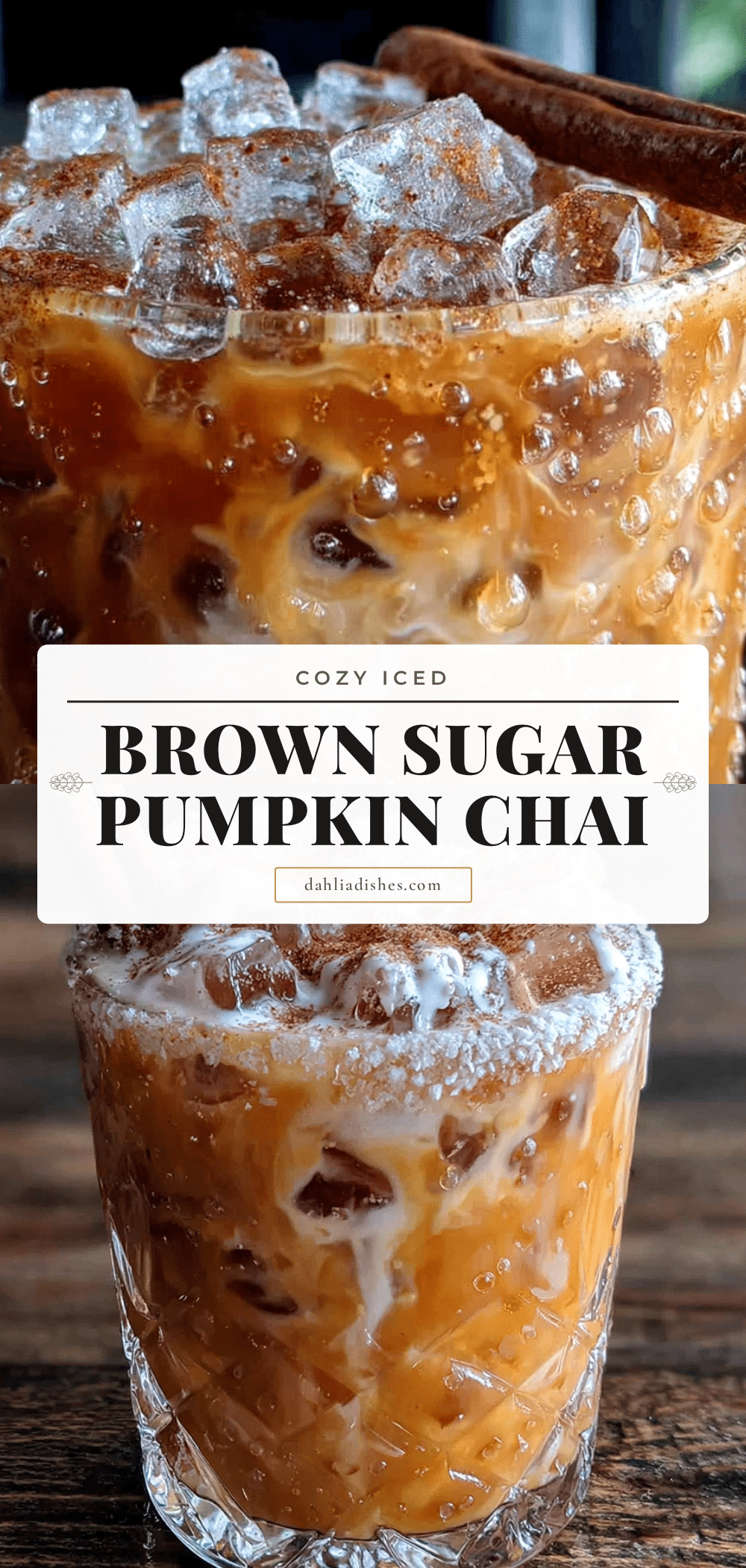 iced brown sugar pumpkin chai latte recipe