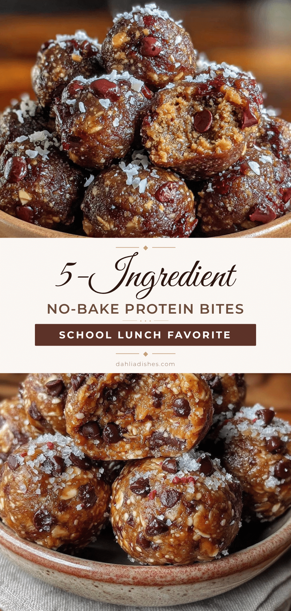 no-bake protein bites recipe