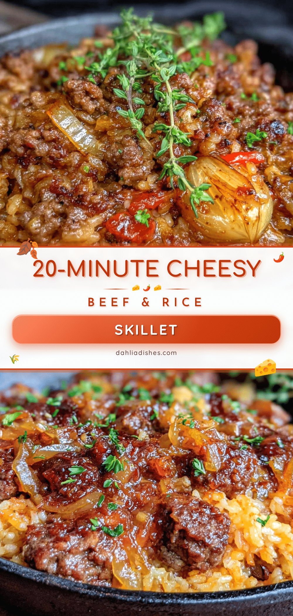 one-pan ground beef and rice recipe