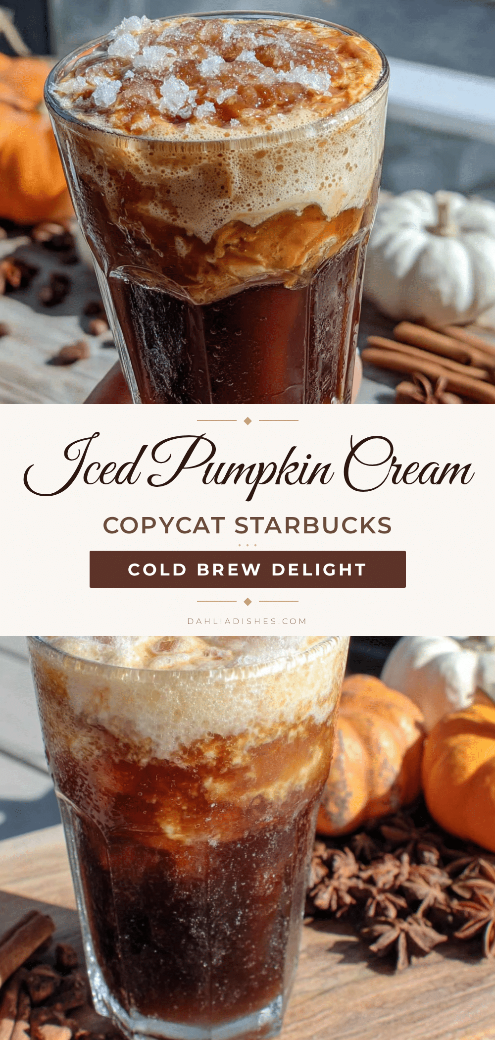 Pumpkin cream cold brew recipe