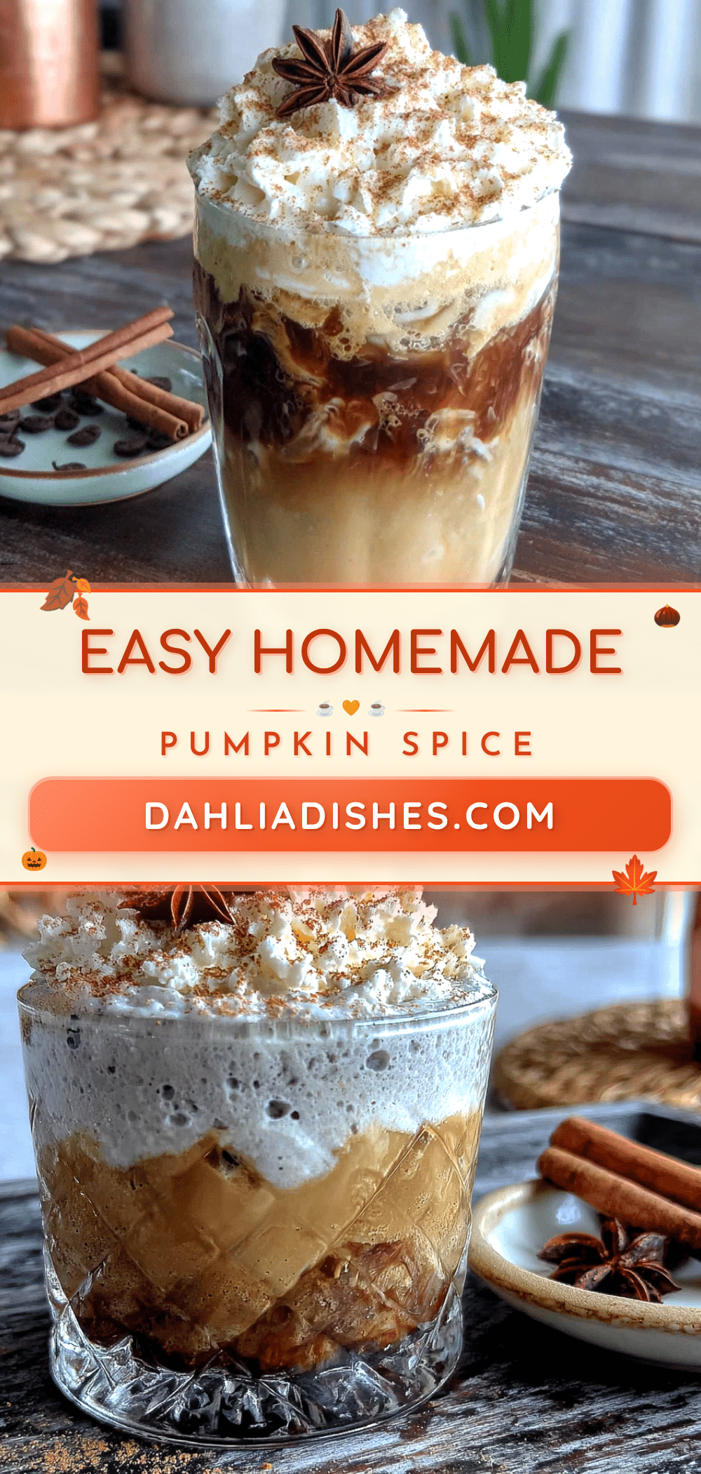 pumpkin spice cold foam latte recipe