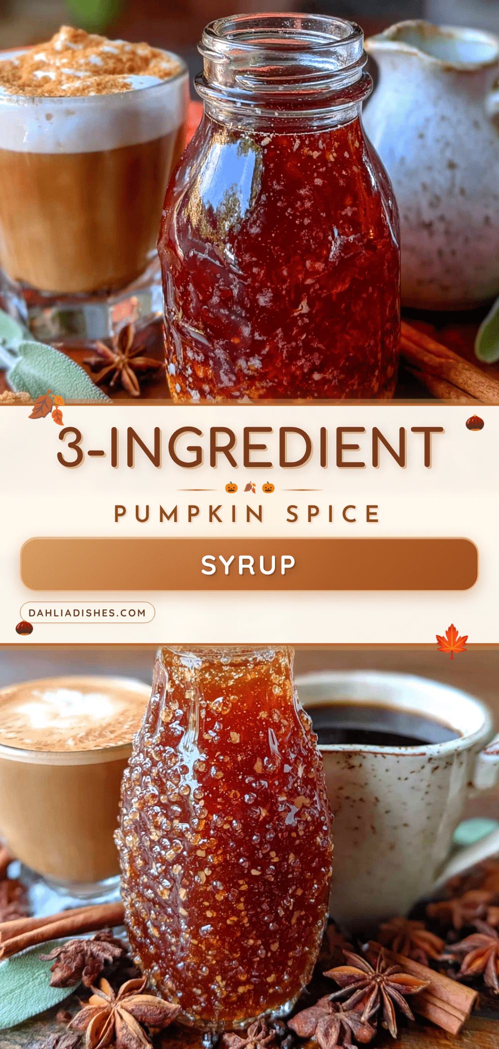 pumpkin spice syrup recipe