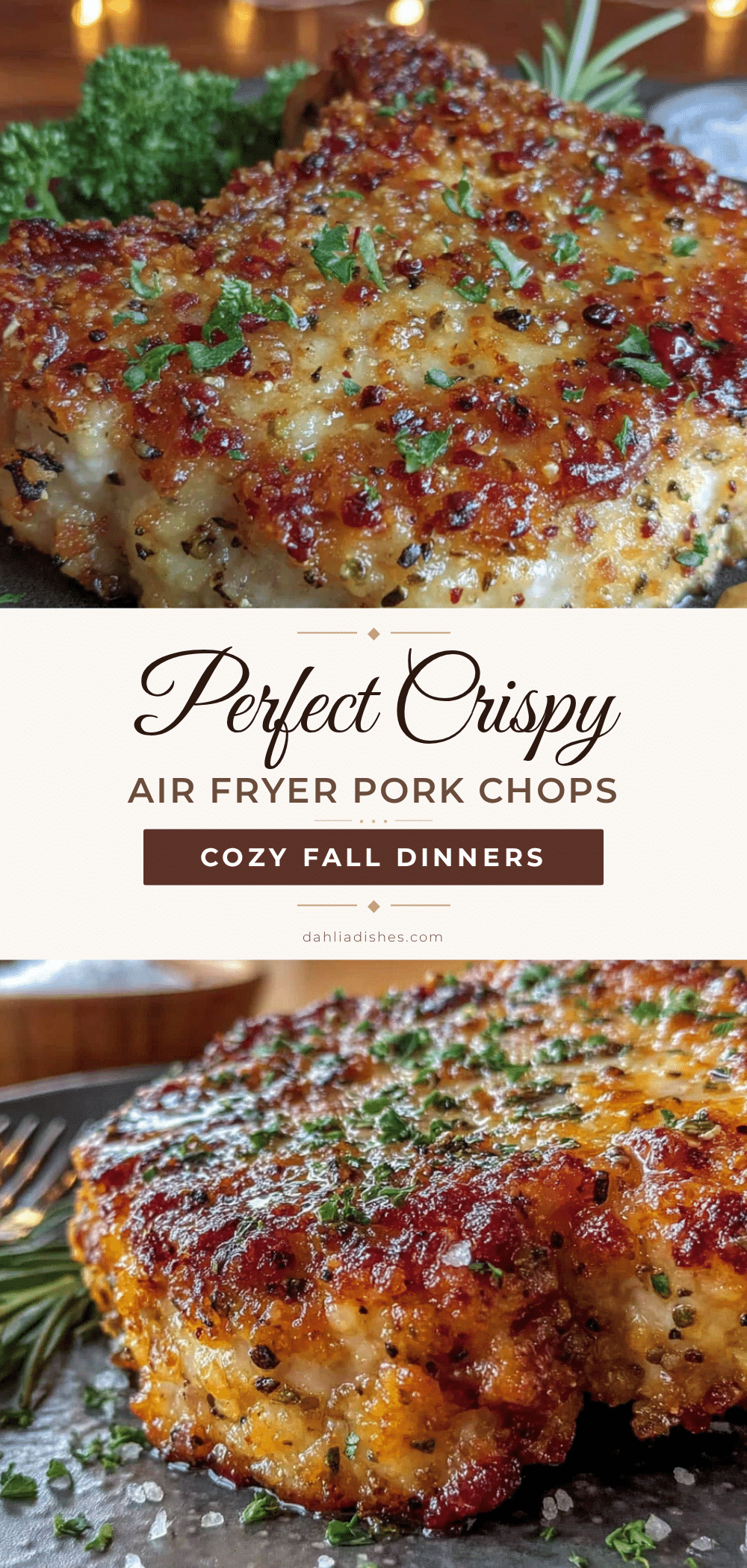 air fryer pork chops recipe