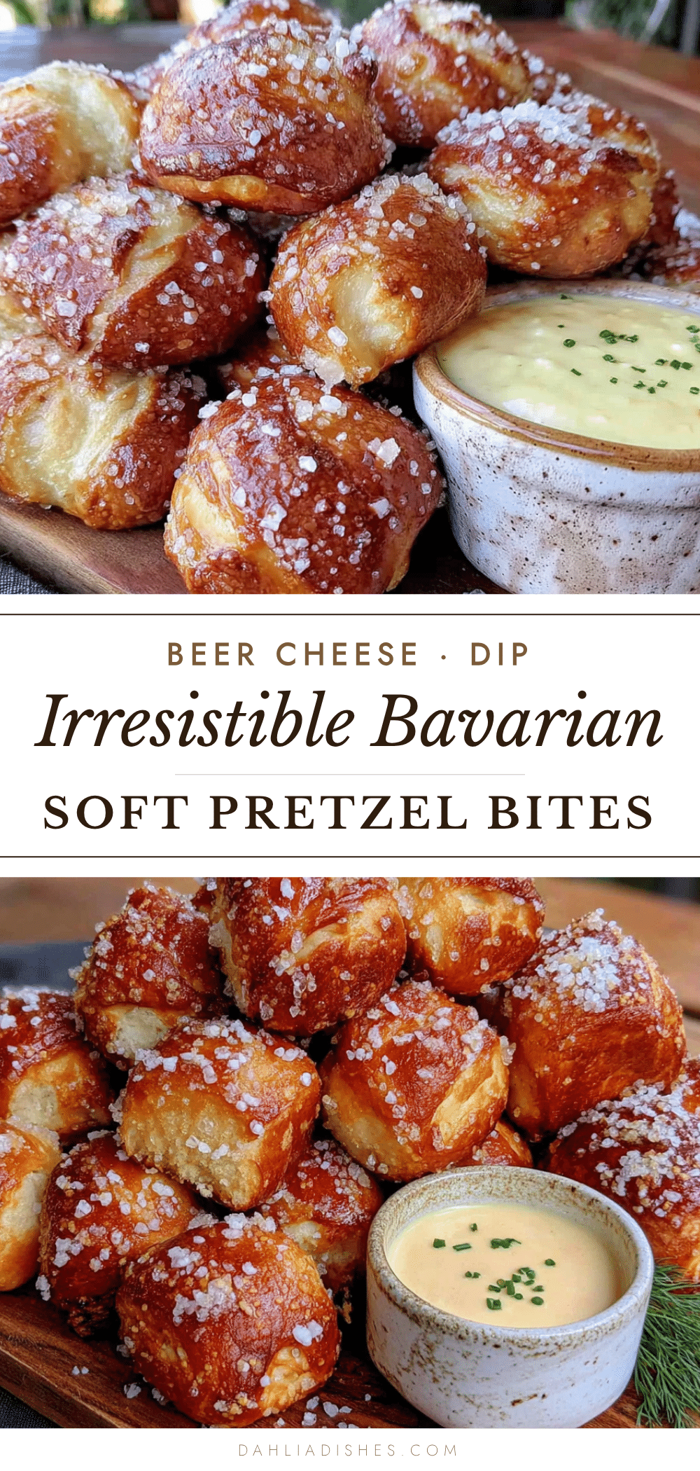 Bavarian Soft Pretzel Bites recipe