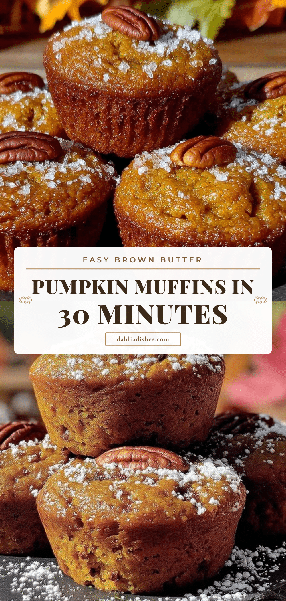 brown butter pumpkin muffins recipe