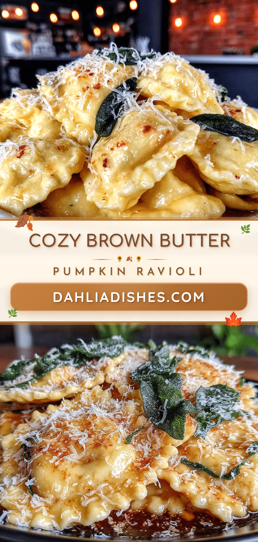 brown butter pumpkin ravioli recipe
