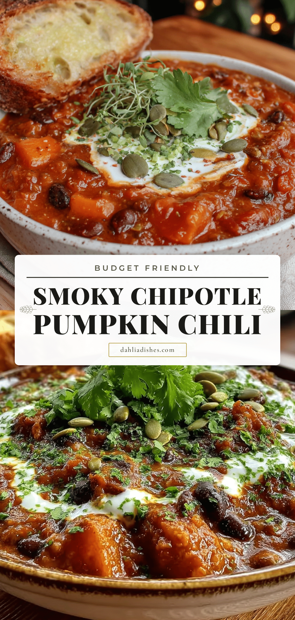 budget-friendly chipotle pumpkin chili recipe