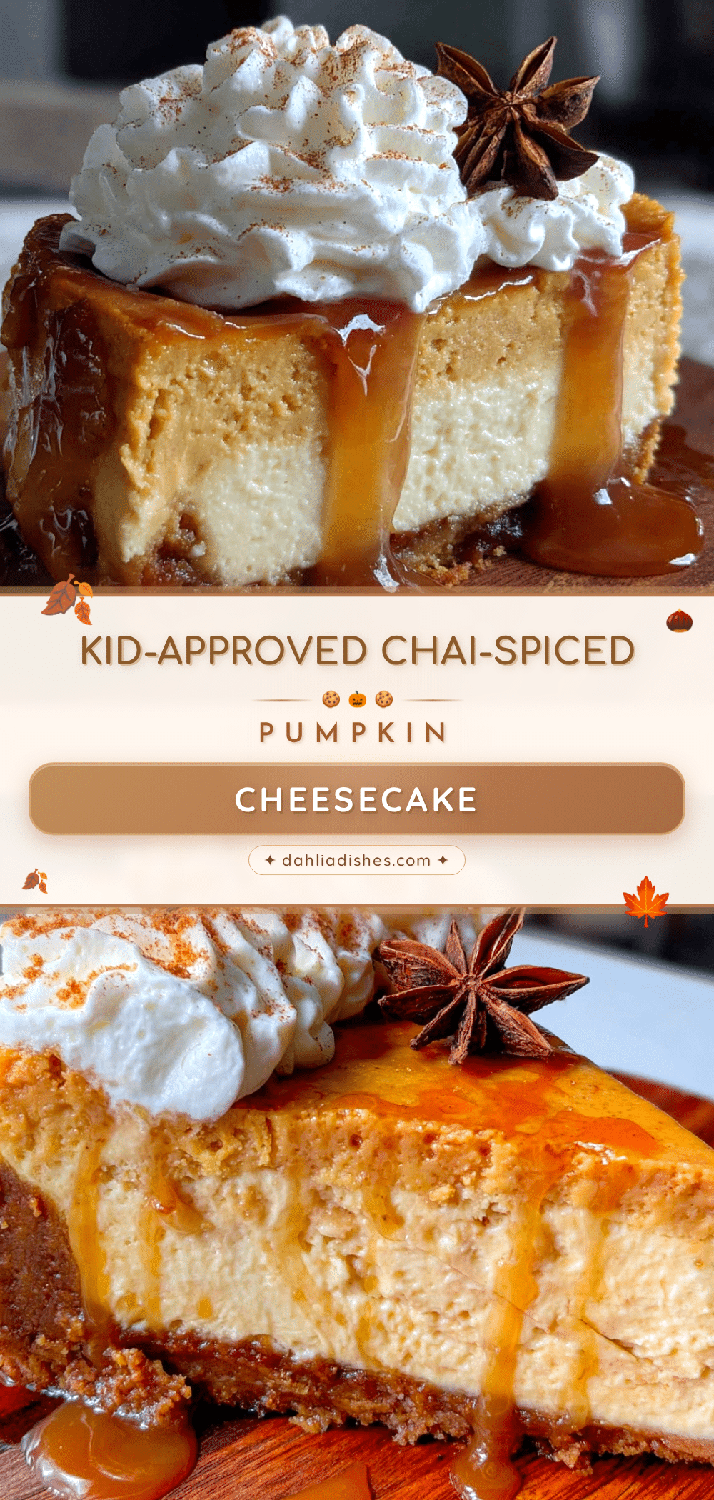 chai-spiced pumpkin cheesecake recipe