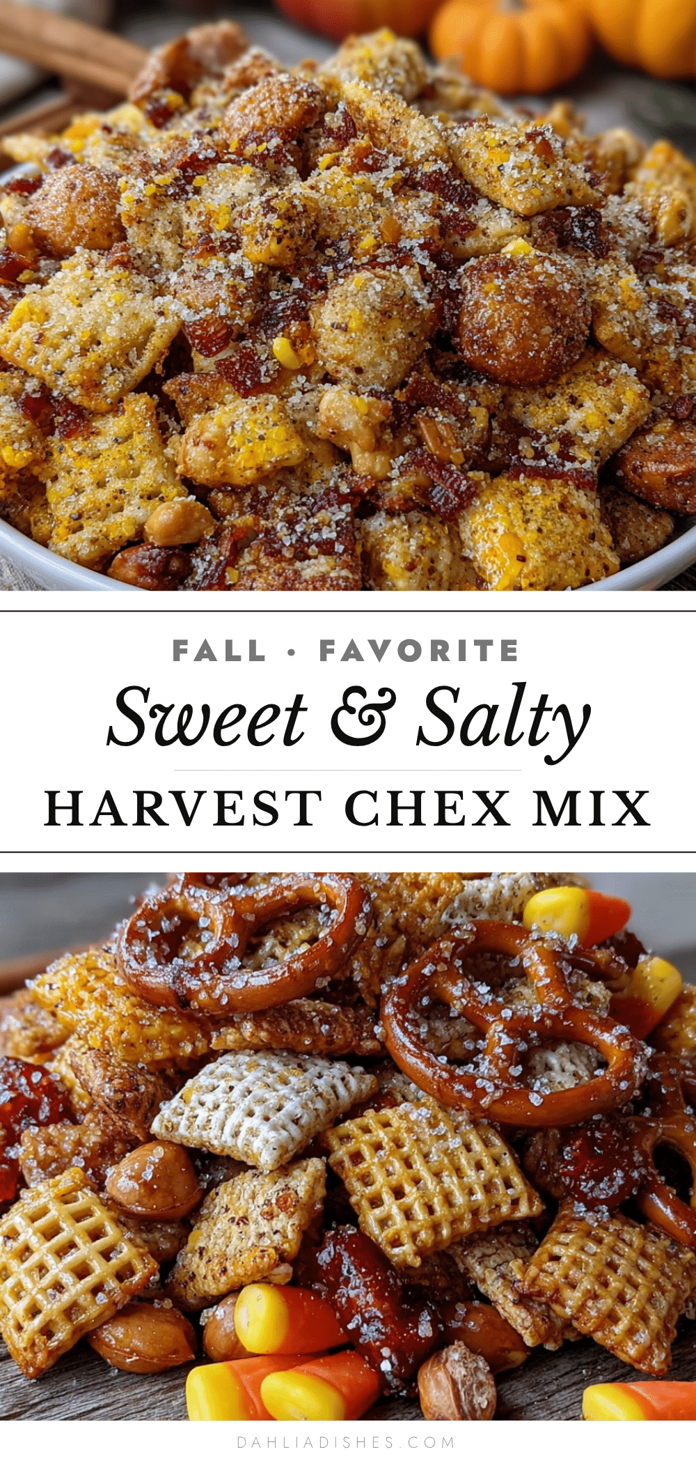 easy harvest chex mix recipe