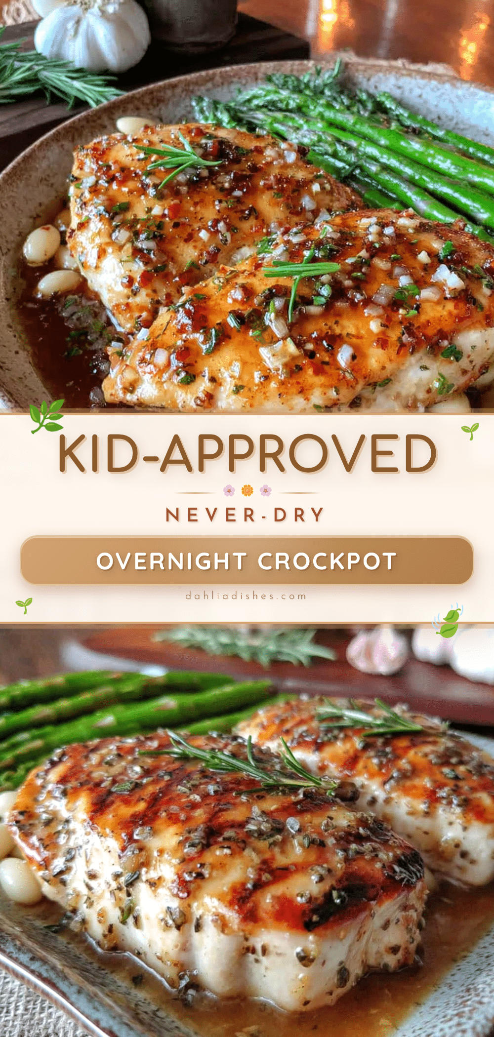 easy never-dry overnight crockpot chicken breast for kids recipe
